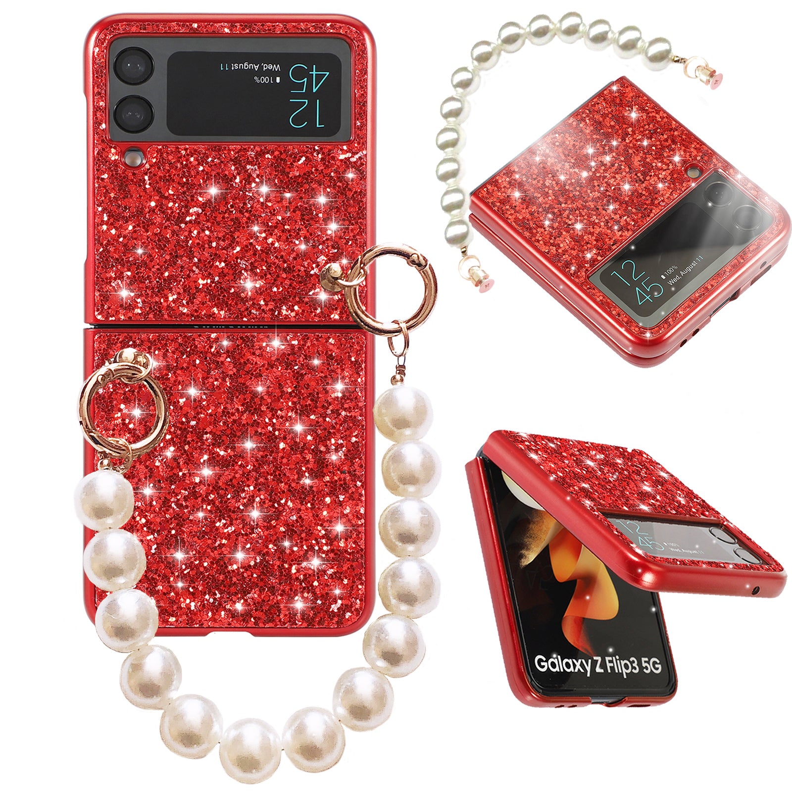 Galaxy Z Flip 4 Case Air Skin Glitter -  Official Site